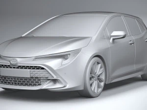 Toyota Corolla Hatchback 2023 3D Model