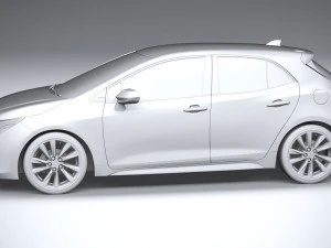 Toyota Corolla Hatchback 2023 3D Model