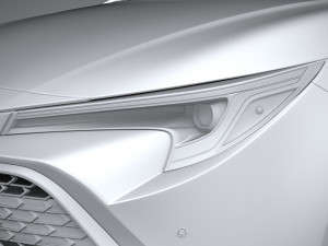 Toyota Corolla Hatchback 2023 3D मॉडल