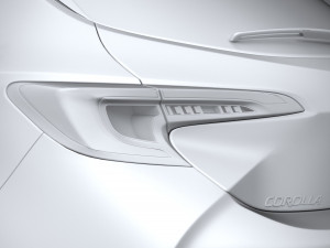 Toyota Corolla Hatchback 2023 3D मॉडल