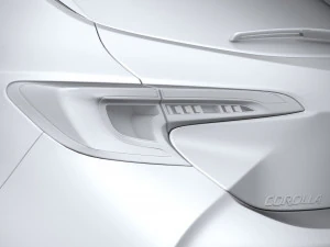 Toyota Corolla Hatchback 2023 3D Model