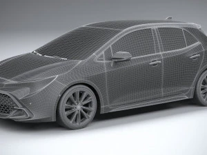 Toyota Corolla Hatchback 2023 3D Model