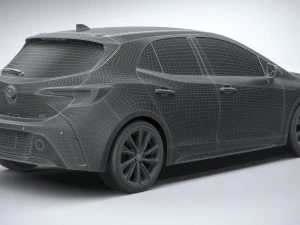 Toyota Corolla Hatchback 2023 3D Model