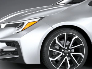 Toyota Corolla Sedan HSE 2023 3D Model