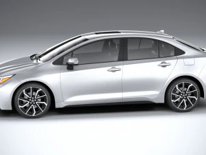 Toyota Corolla Sedan HSE 2023 3D Model