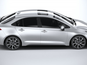 Toyota Corolla Sedan HSE 2023 Modello 3D