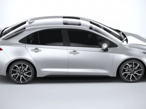 Toyota Corolla Sedan HSE 2023 3D Model