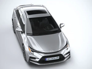 Toyota Corolla Sedan HSE 2023 3D Model