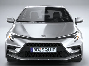 Toyota Corolla Sedan HSE 2023 3D Model