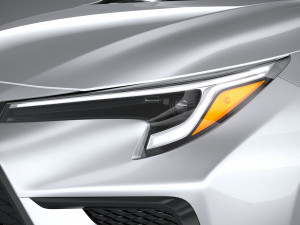 Toyota Corolla Sedan HSE 2023 Modello 3D