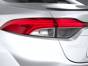 Toyota Corolla Sedan HSE 2023 Modello 3D