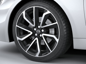 Toyota Corolla Sedan HSE 2023 Modello 3D