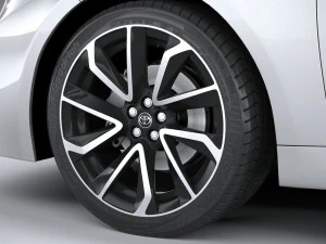 Toyota Corolla Sedan HSE 2023 3D Model
