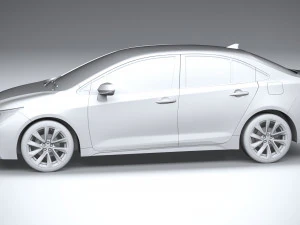 Toyota Corolla Sedan HSE 2023 3D Model
