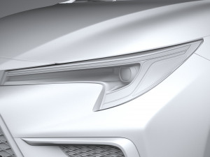Toyota Corolla Sedan HSE 2023 Modello 3D