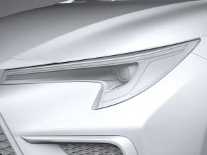 Toyota Corolla Sedan HSE 2023 3D Model
