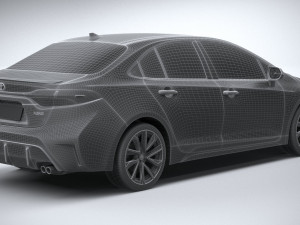Toyota Corolla Sedan HSE 2023 Modello 3D