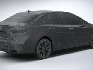 Toyota Corolla Sedan HSE 2023 3D Model