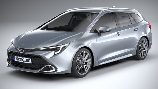 Toyota Corolla Touring Sports hybrid 2022 3D model