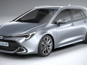 Toyota Corolla Touring 2023 3D Model