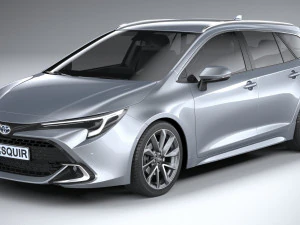 Toyota Corolla Touring 2023 3D Model