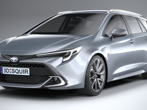 Toyota Corolla Touring 2023 3D Model