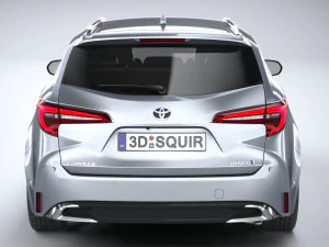 Toyota Corolla Touring 2023 3D Model