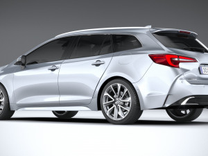 Toyota Corolla Touring 2023 3D Model