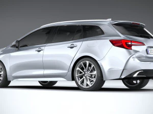 Toyota Corolla Touring 2023 3D Model