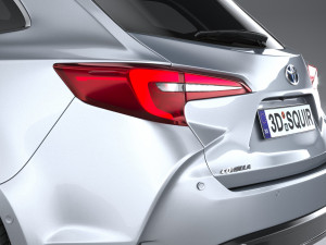Toyota Corolla Touring 2023 3D Model