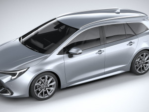 Toyota Corolla Touring 2023 3D Model