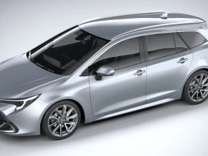 Toyota Corolla Touring 2023 3D Model