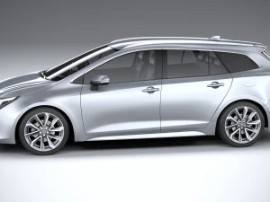 Toyota Corolla Touring 2023 3D Model