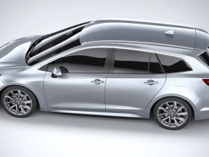 Toyota Corolla Touring 2023 3D Model