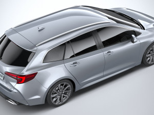 Toyota Corolla Touring 2023 3D Model