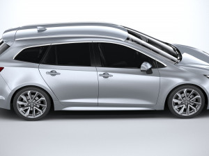 Toyota Corolla Touring 2023 3D Model