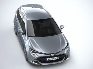 Toyota Corolla Touring 2023 3D Model