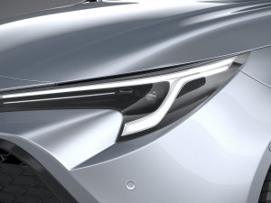 Toyota Corolla Touring 2023 3D Model