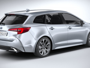 Toyota Corolla Touring 2023 3D Model