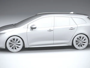 Toyota Corolla Touring 2023 3D Model