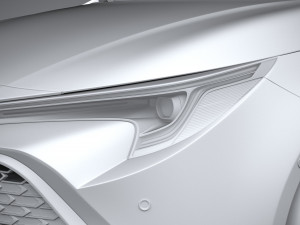Toyota Corolla Touring 2023 3D Model