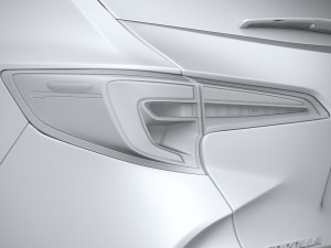 Toyota Corolla Touring 2023 3D Model