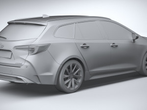 Toyota Corolla Touring 2023 3D Model
