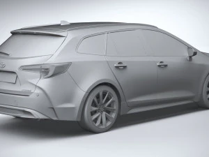 Toyota Corolla Touring 2023 3D Model
