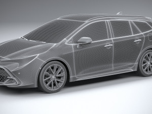 Toyota Corolla Touring 2023 3D Model