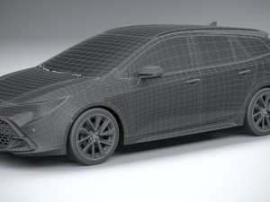 Toyota Corolla Touring 2023 3D Model
