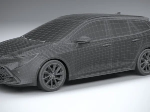 Toyota Corolla Touring 2023 3D Model