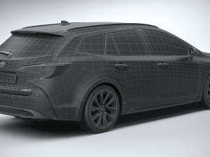 Toyota Corolla Touring 2023 3D Model