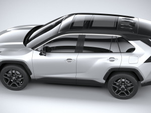 Toyota RAV4 GR Sport 2023 3D 모델