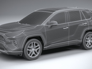 Toyota RAV4 GR Sport 2023 3D 모델